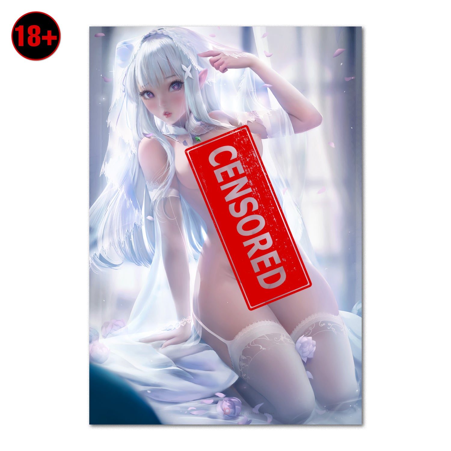 Sexy Anime Girl Art 02 poster print